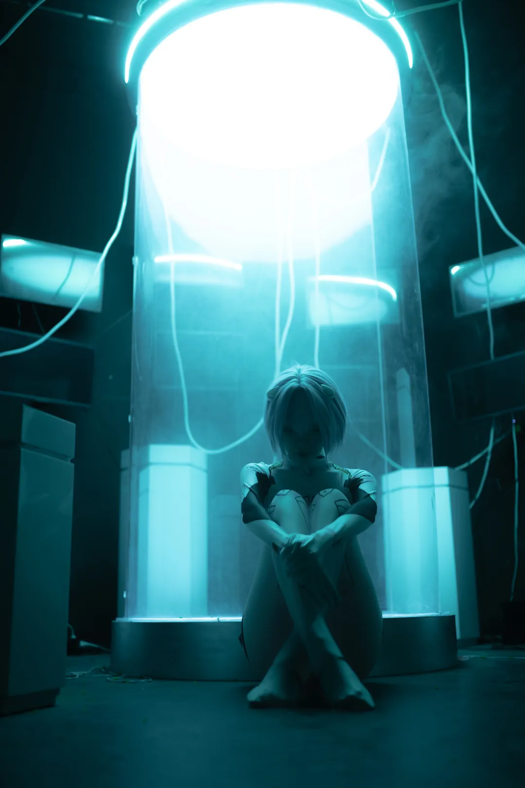 cosplay, Anime-style photography, Rei Ayanami cosplay, Neon Genesis Evangelion, Qingdao photography - Image 9