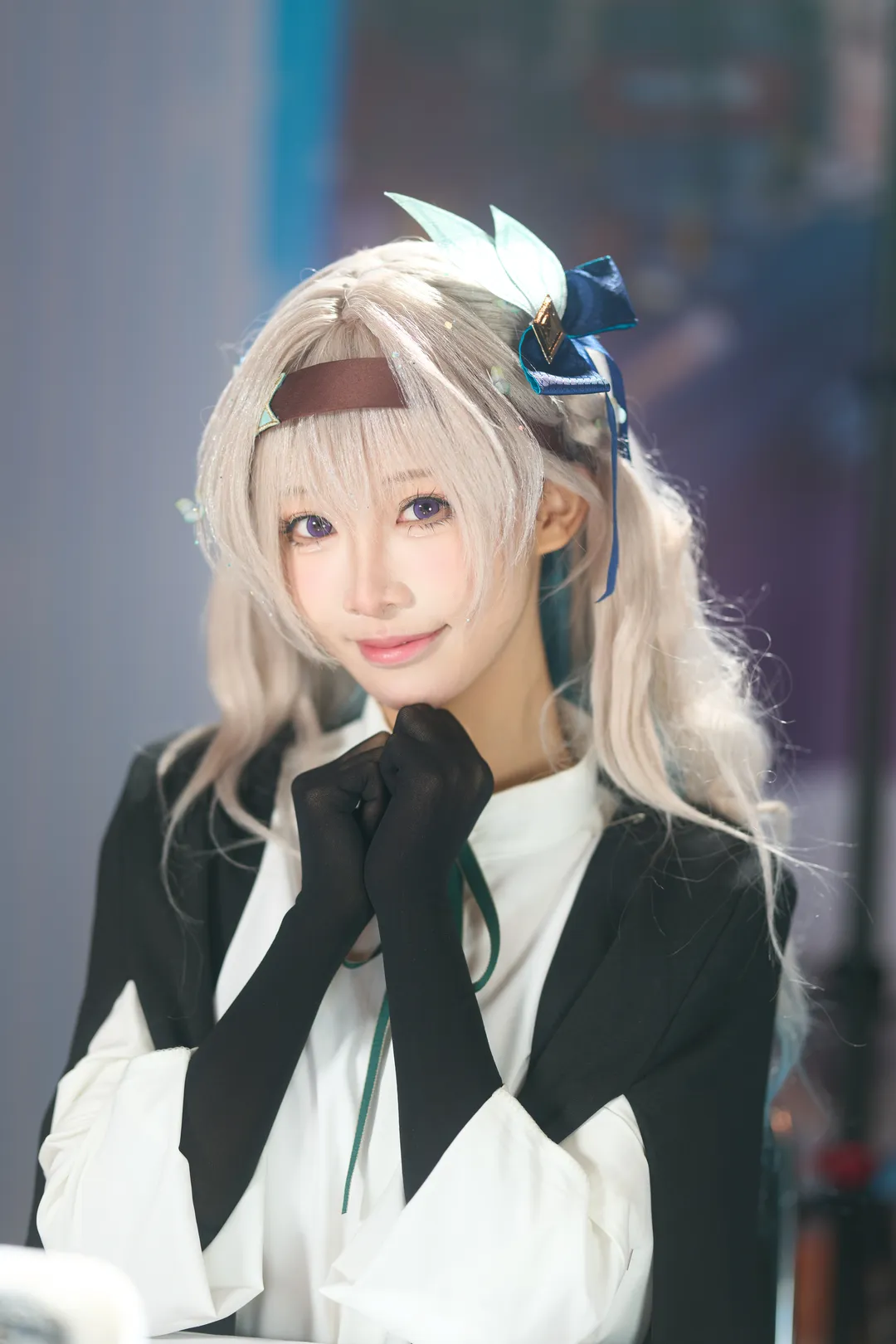 崩坏星穹铁道, 漫展返图, 流萤cos, 女coser, 西装穿搭 - 第4张