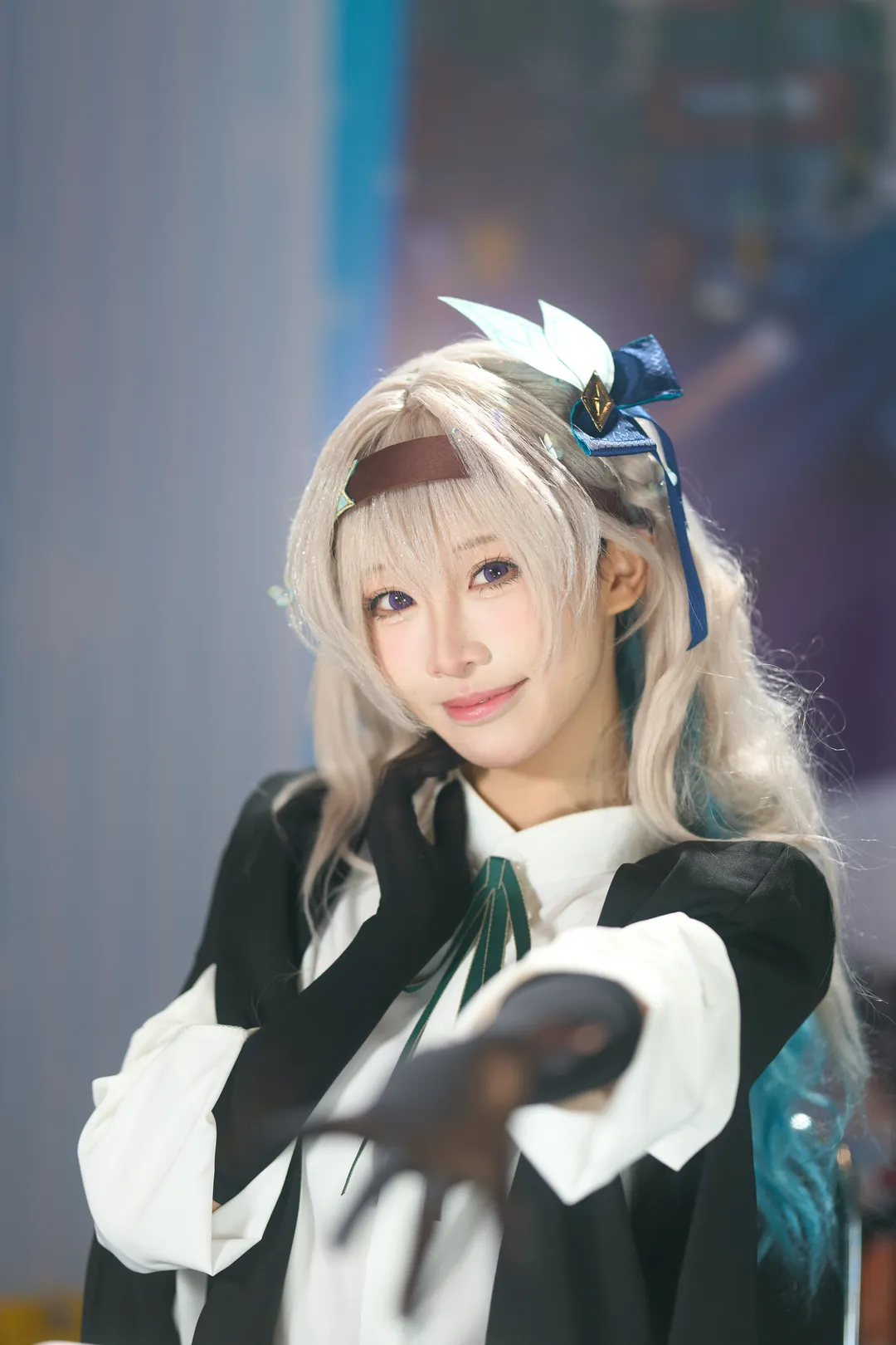 崩坏星穹铁道, 漫展返图, 流萤cos, 女coser, 西装穿搭 - 第6张