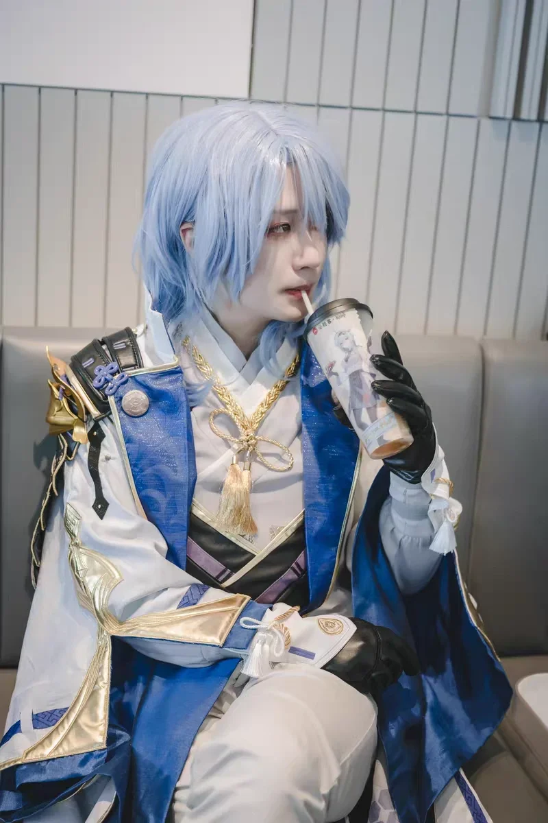 原神, イベント写真, 申鶴 コスプレ, 神里綾人コスプレ, HEYTEA - 2枚目