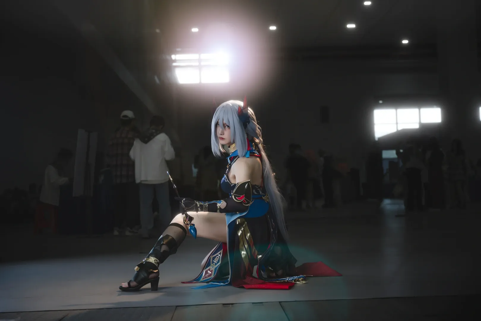 Honkai: Star Rail, Convention photos, Anime cosplay, Stocking outfit, Hanya cosplay - Image 11