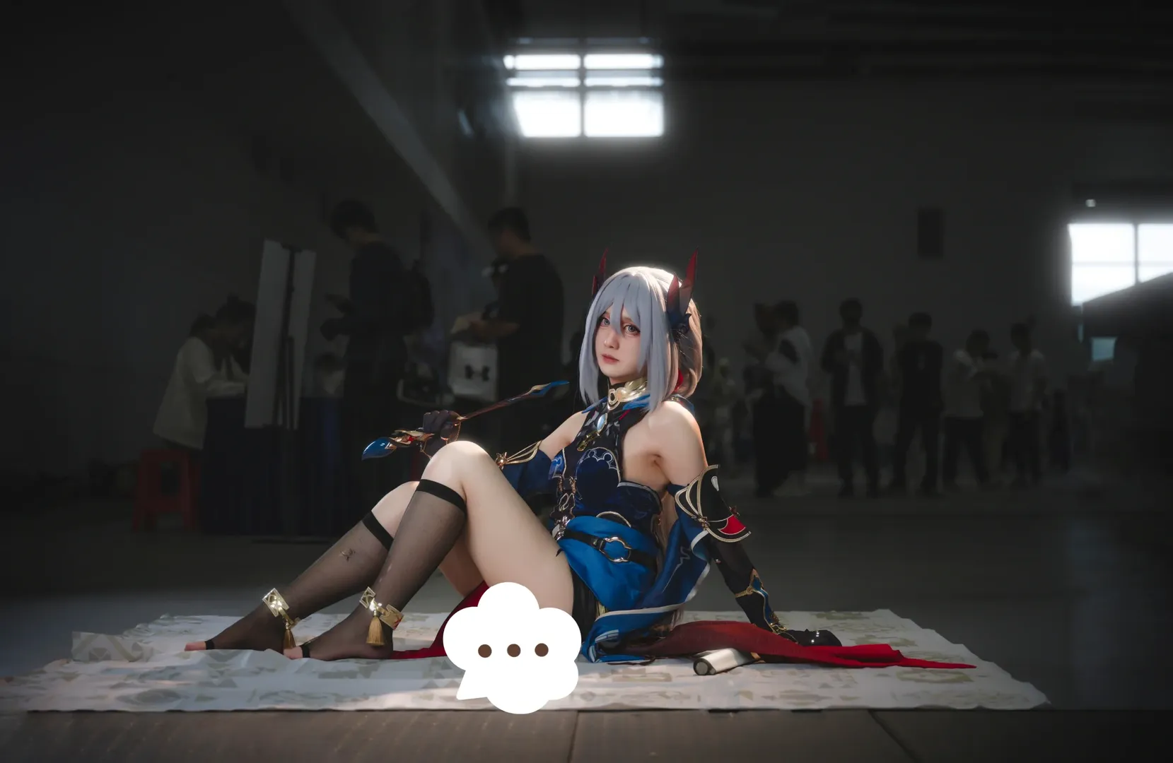 Honkai: Star Rail, Convention photos, Anime cosplay, Stocking outfit, Hanya cosplay - Image 13