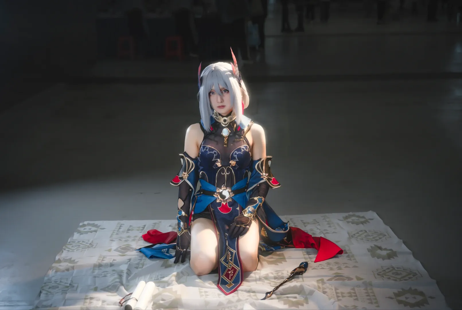 Honkai: Star Rail, Convention photos, Anime cosplay, Stocking outfit, Hanya cosplay - Image 5