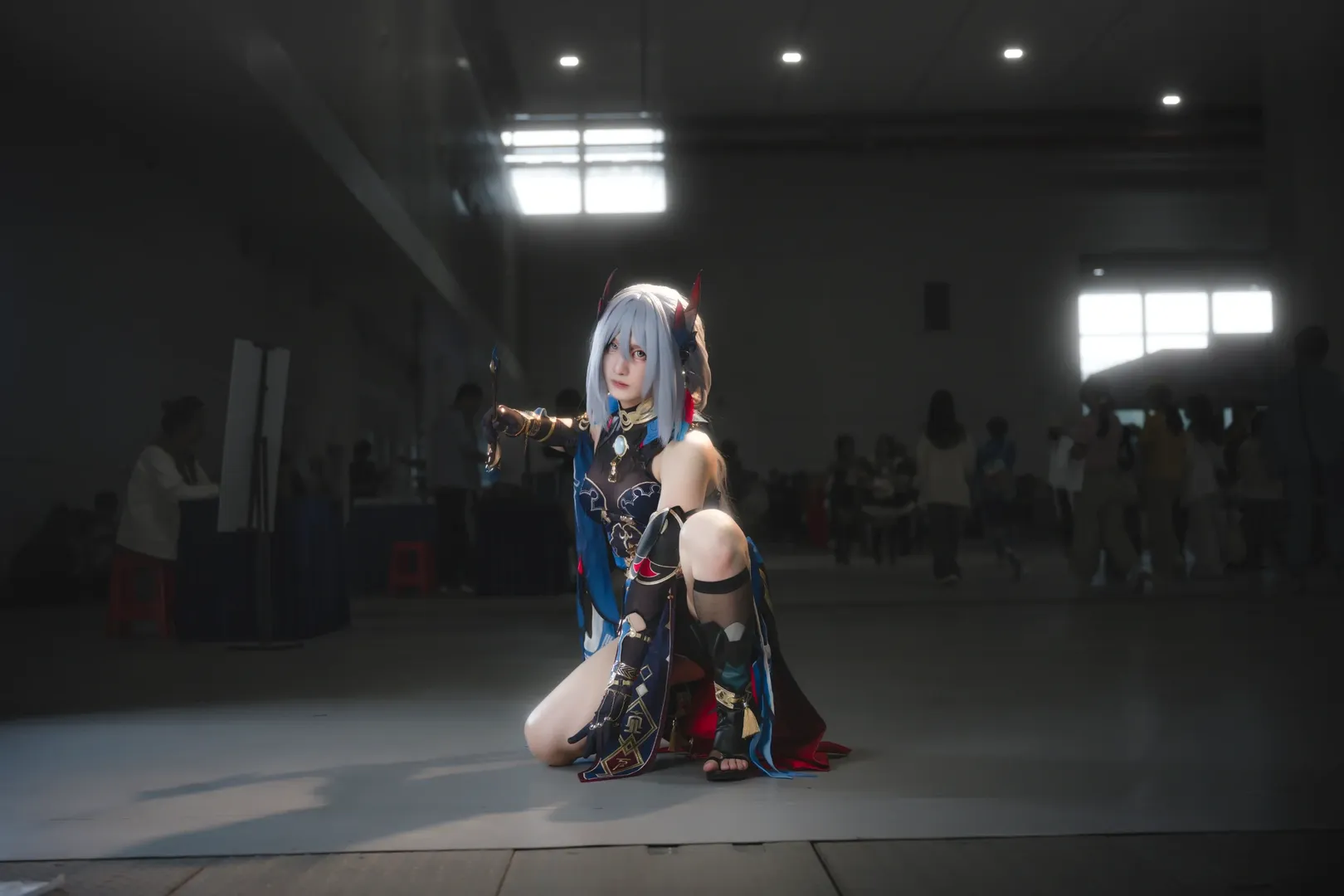 Honkai: Star Rail, Convention photos, Anime cosplay, Stocking outfit, Hanya cosplay - Image 6