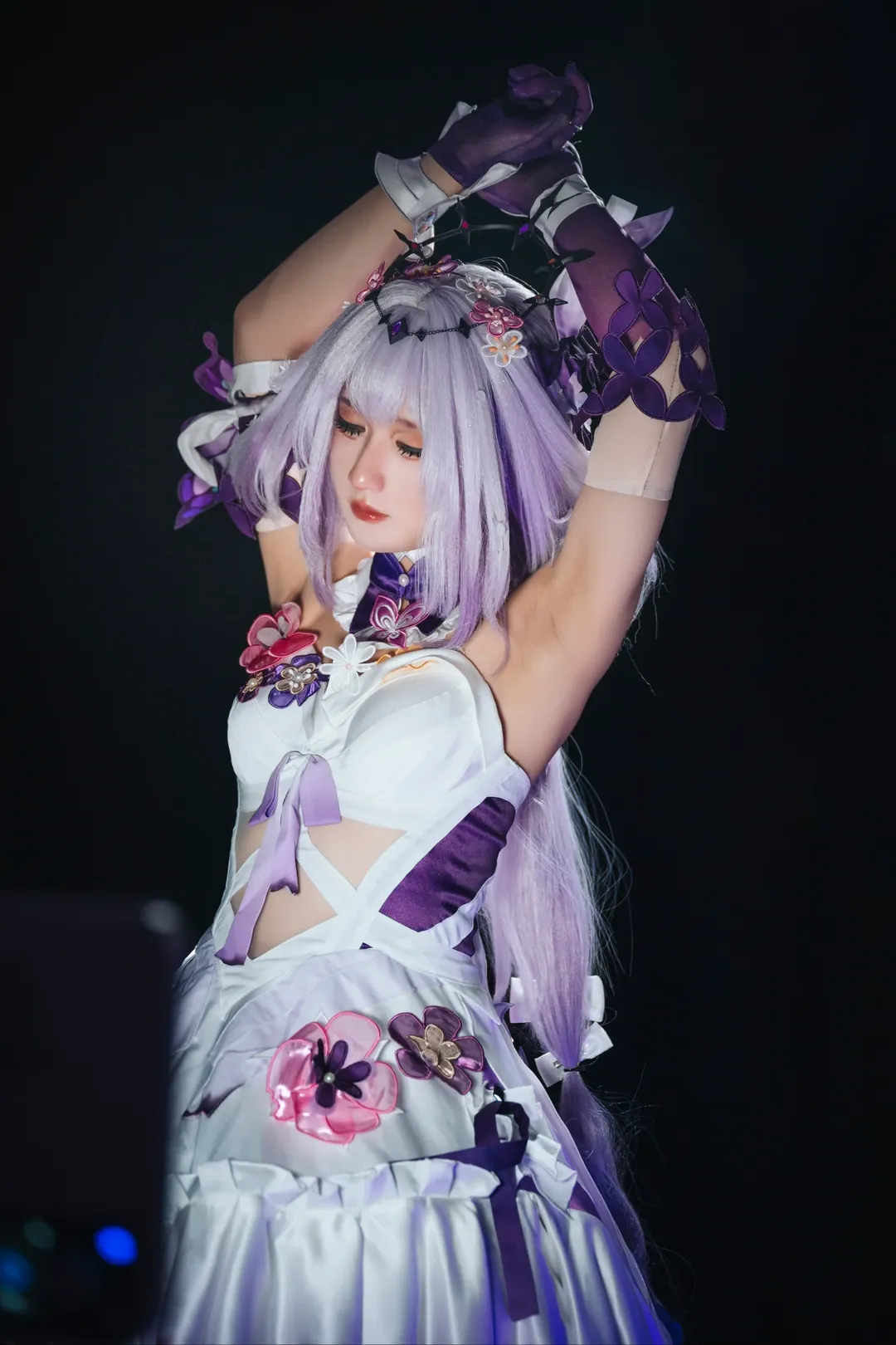 二次元, cosplay, 崩坏星穹铁道, 遐蝶cos, 精灵耳 - 第1张
