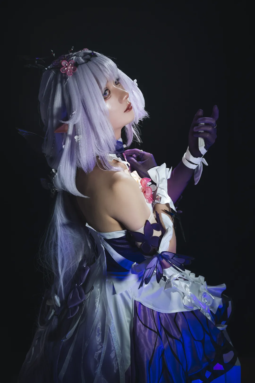 二次元, cosplay, 崩坏星穹铁道, 遐蝶cos, 精灵耳 - 第2张