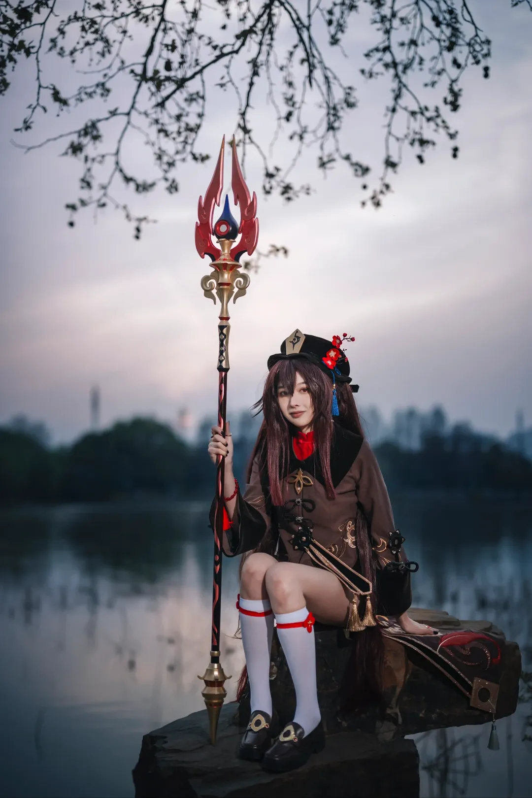 角色扮演, 原神, 户外摄影, 二次元cosplay, 胡桃cos - 第11张