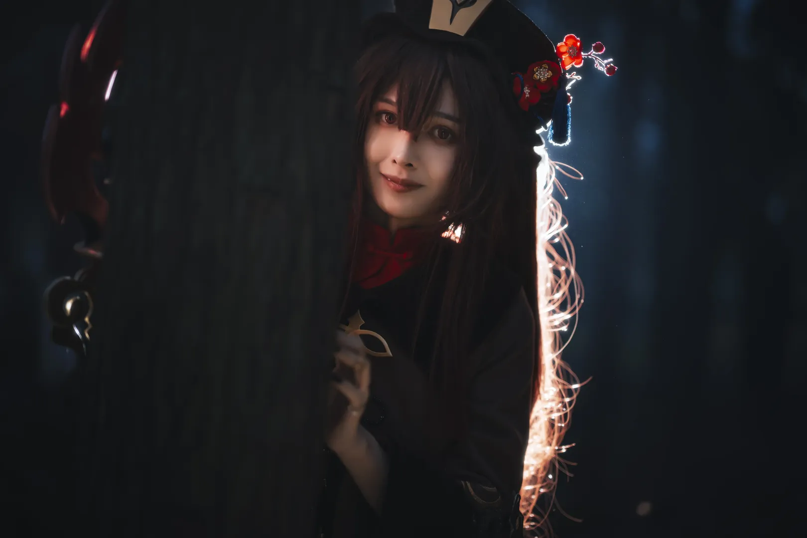 角色扮演, 原神, 户外摄影, 二次元cosplay, 胡桃cos - 第3张