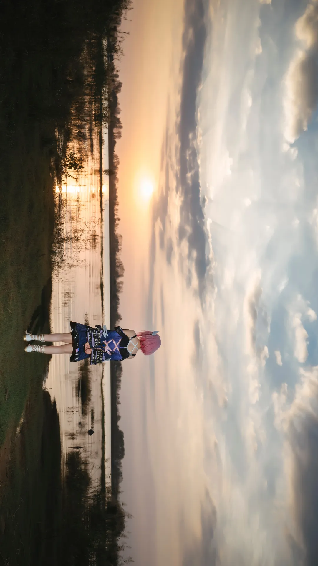Cyrene Cosplay, Honkai: Star Rail, Cosplay photography, 2D character, Outdoor portrait - Image 1