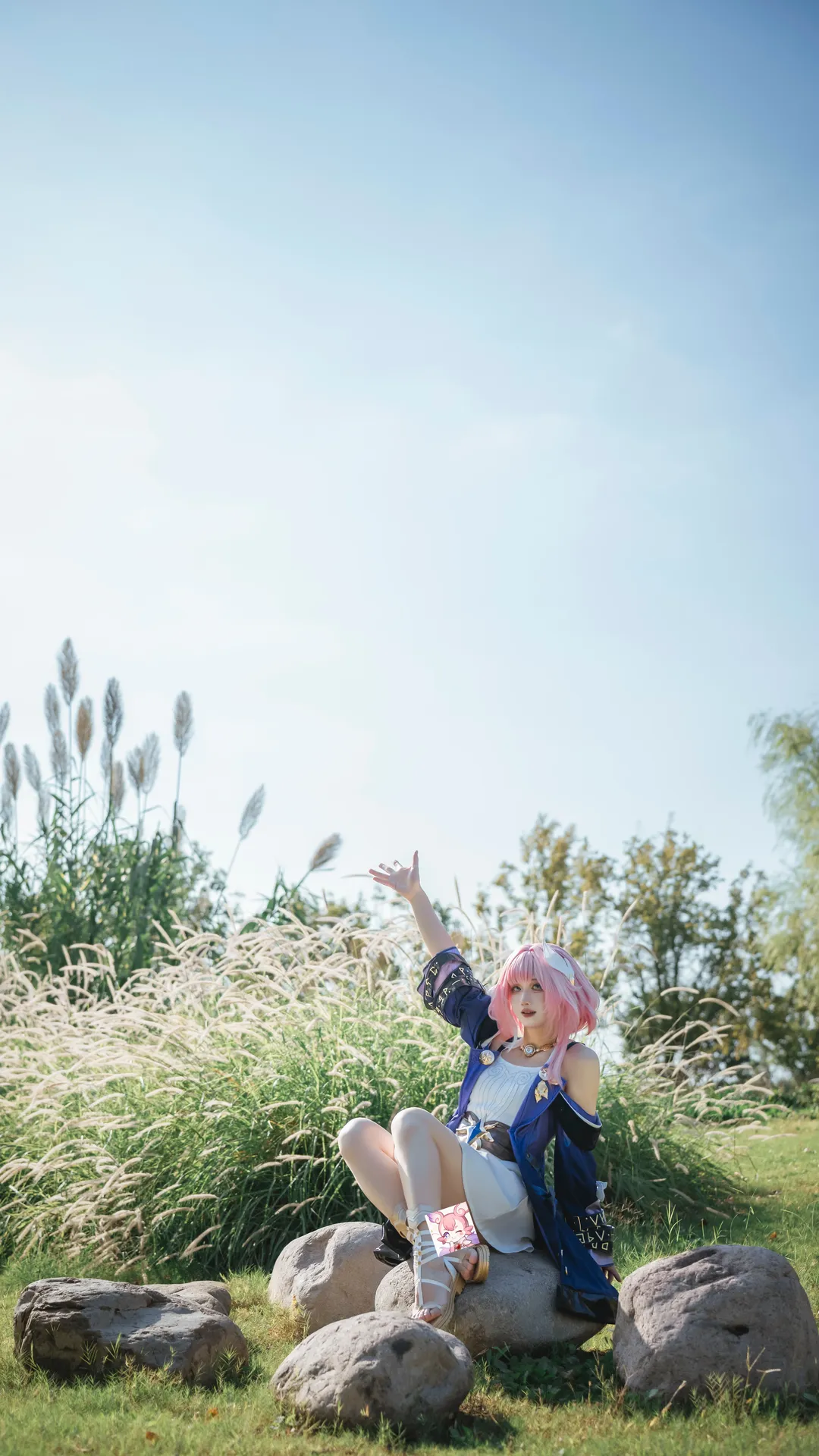 Cyrene Cosplay, Honkai: Star Rail, Cosplay photography, 2D character, Outdoor portrait - Image 4