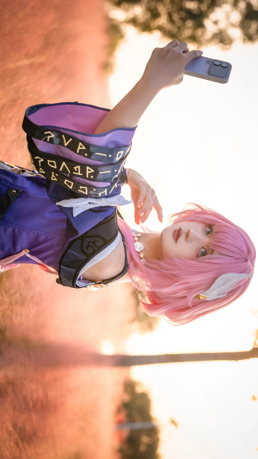 Cyrene Cosplay, Honkai: Star Rail, Cosplay photography, 2D character, Outdoor portrait - Image 5