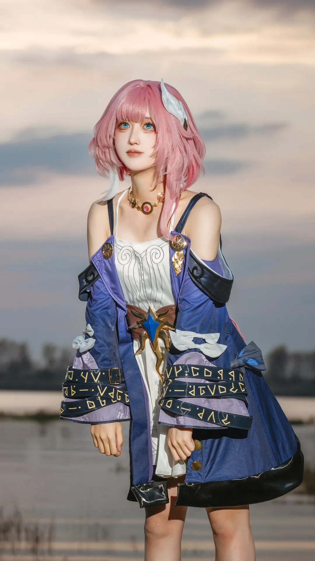 二次元, cosplay, 昔涟cos, 崩坏星穹铁道, 外景摄影 - 第1张