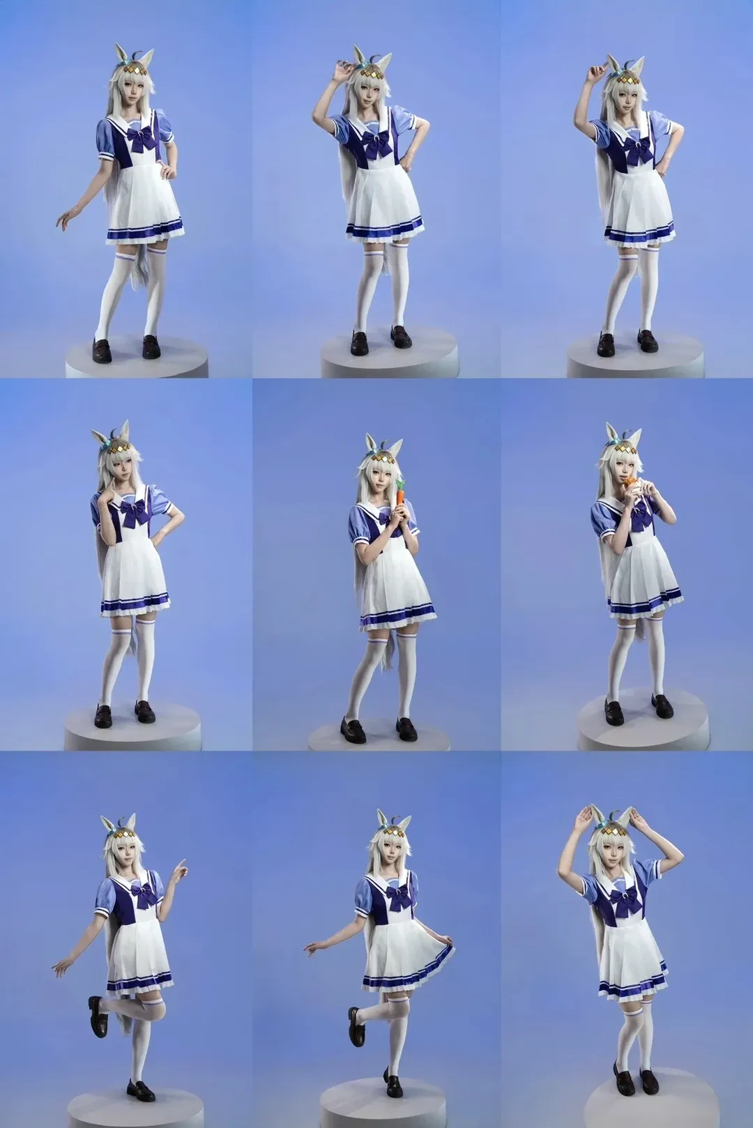 Anime cosplay, Umamusume: Pretty Derby, Oguri Cap cosplay, Cosplay reference, Cinderella Gray - Image 1