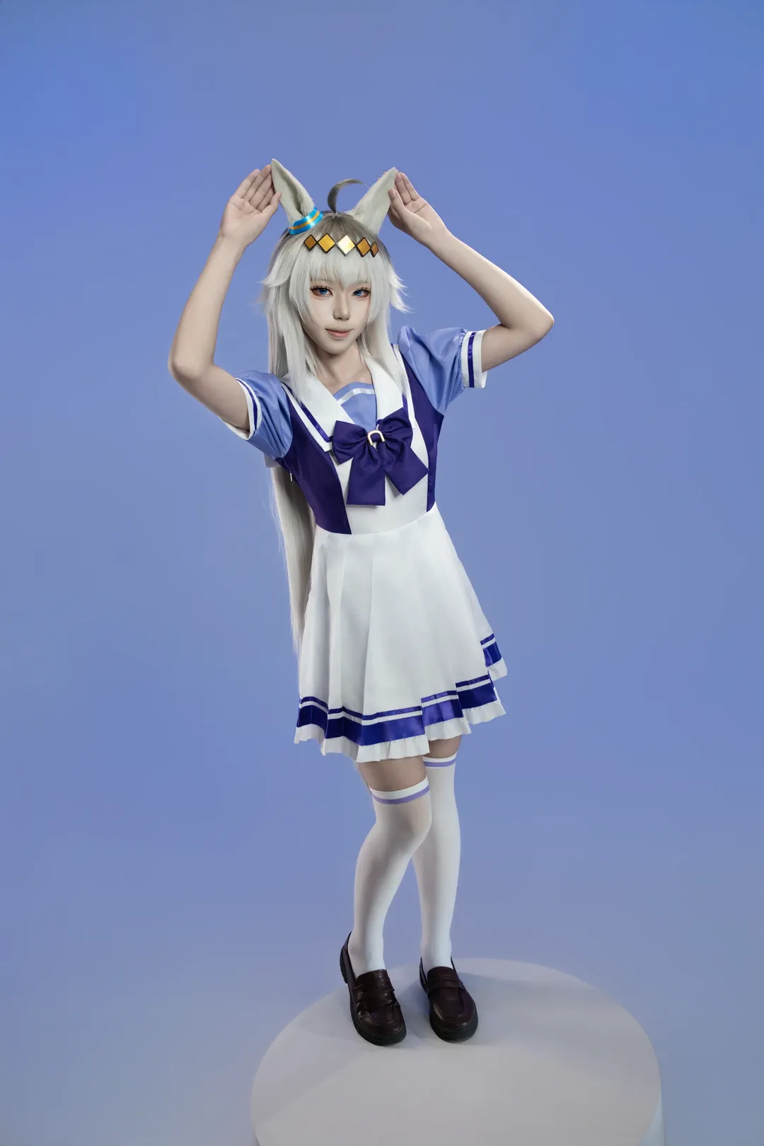Anime cosplay, Umamusume: Pretty Derby, Oguri Cap cosplay, Cosplay reference, Cinderella Gray - Image 10