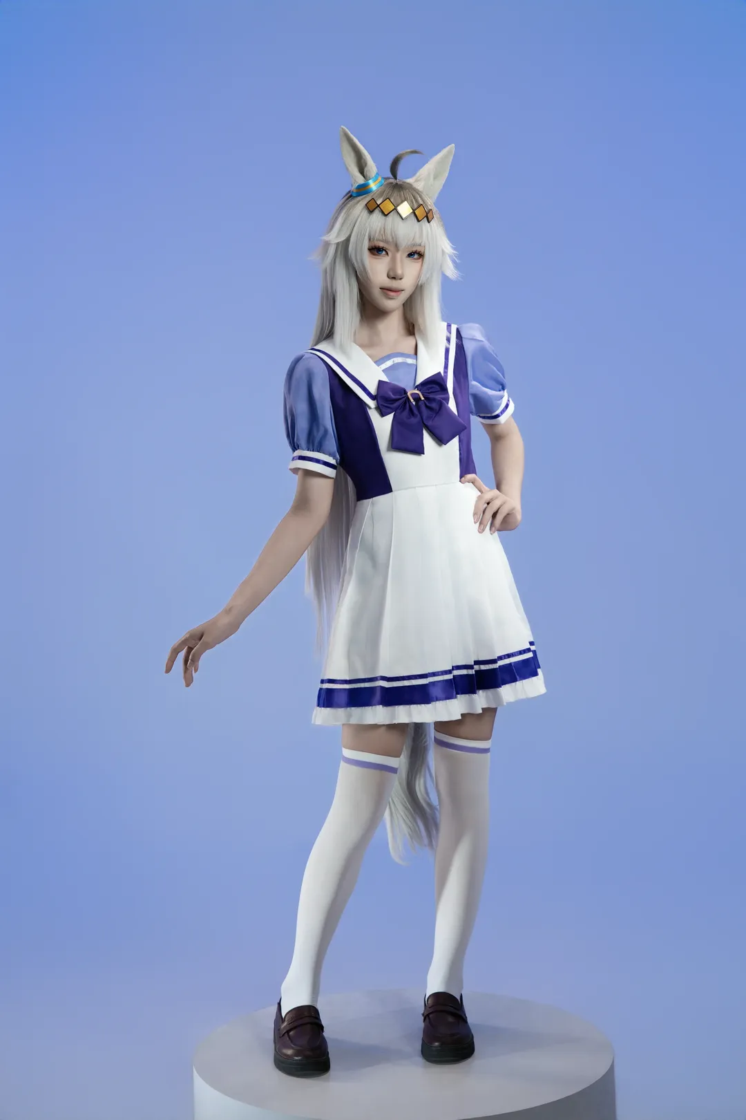 Anime cosplay, Umamusume: Pretty Derby, Oguri Cap cosplay, Cosplay reference, Cinderella Gray - Image 2
