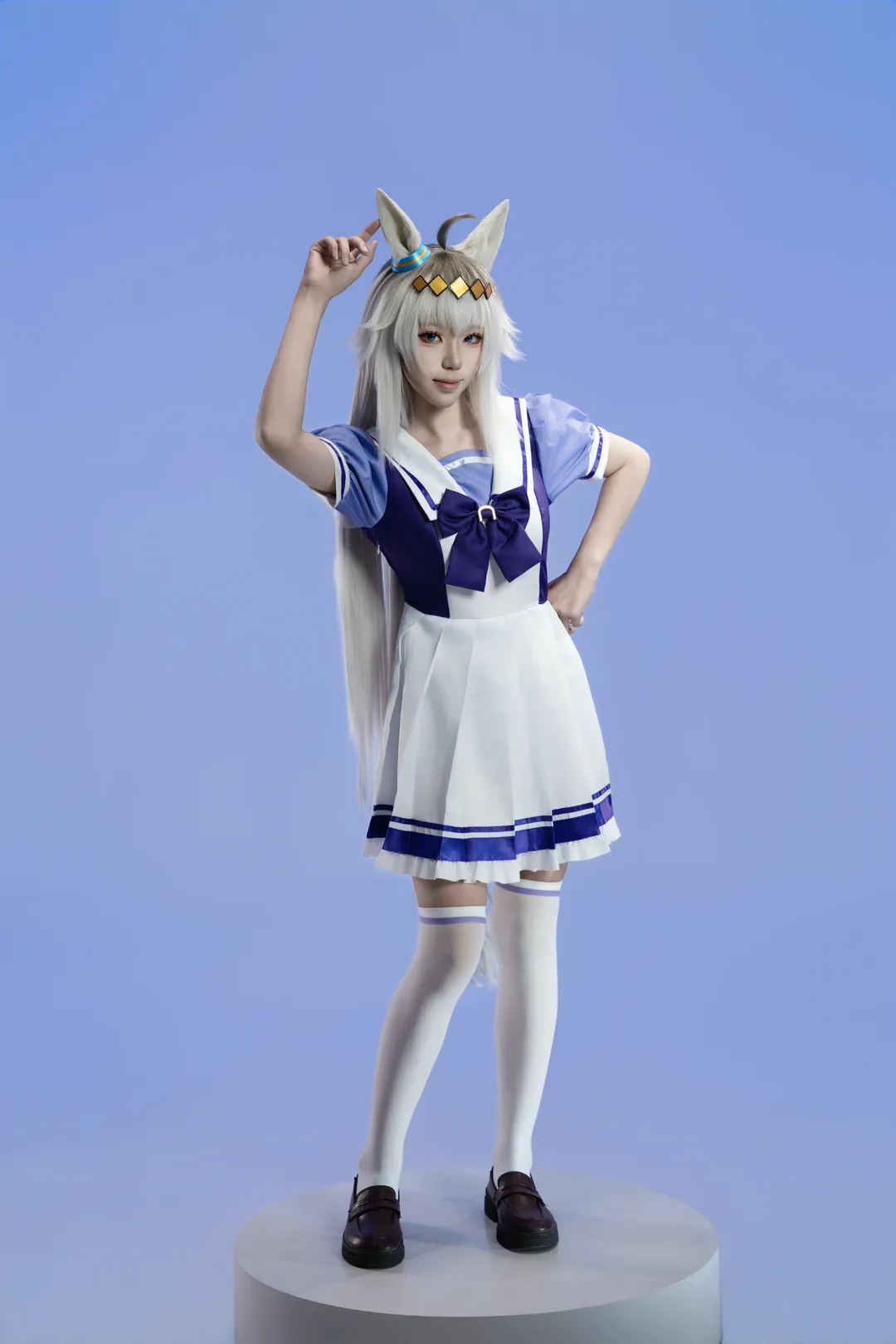 Anime cosplay, Umamusume: Pretty Derby, Oguri Cap cosplay, Cosplay reference, Cinderella Gray - Image 4