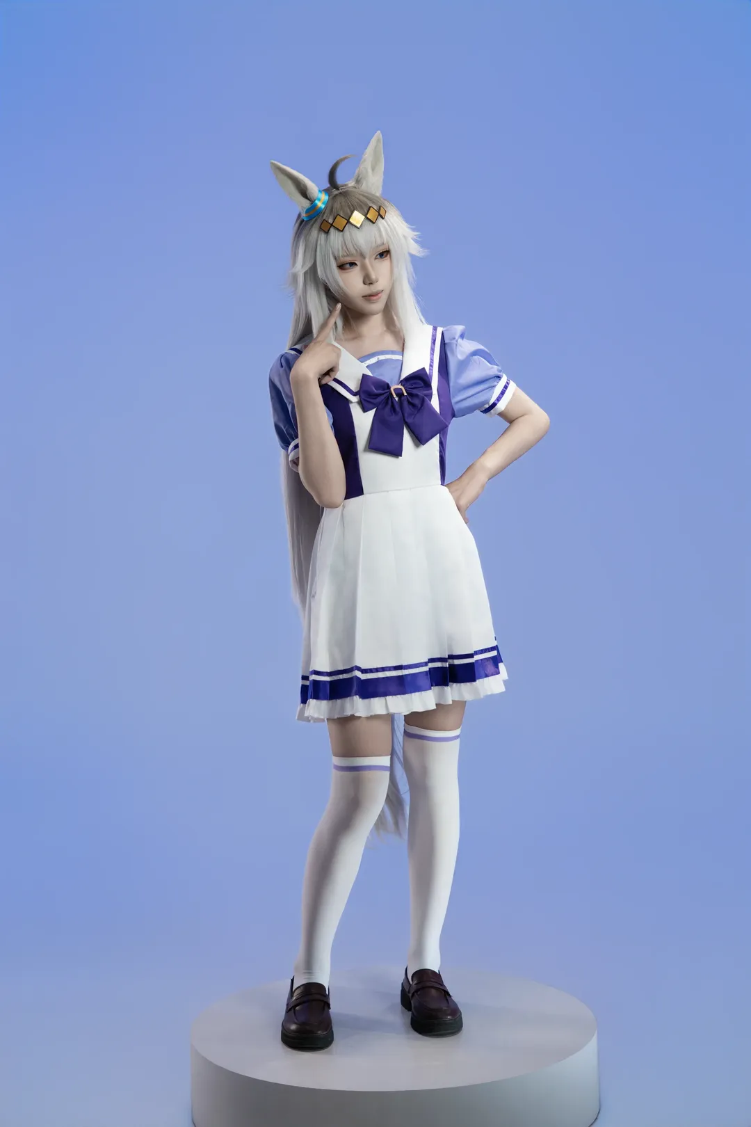 Anime cosplay, Umamusume: Pretty Derby, Oguri Cap cosplay, Cosplay reference, Cinderella Gray - Image 5