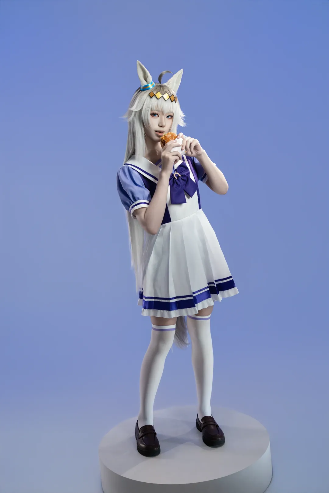 Anime cosplay, Umamusume: Pretty Derby, Oguri Cap cosplay, Cosplay reference, Cinderella Gray - Image 7