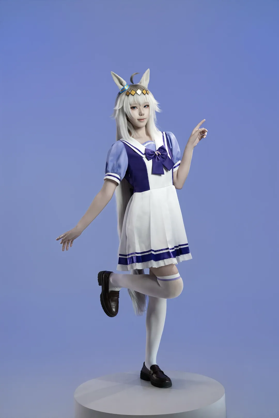 Anime cosplay, Umamusume: Pretty Derby, Oguri Cap cosplay, Cosplay reference, Cinderella Gray - Image 8