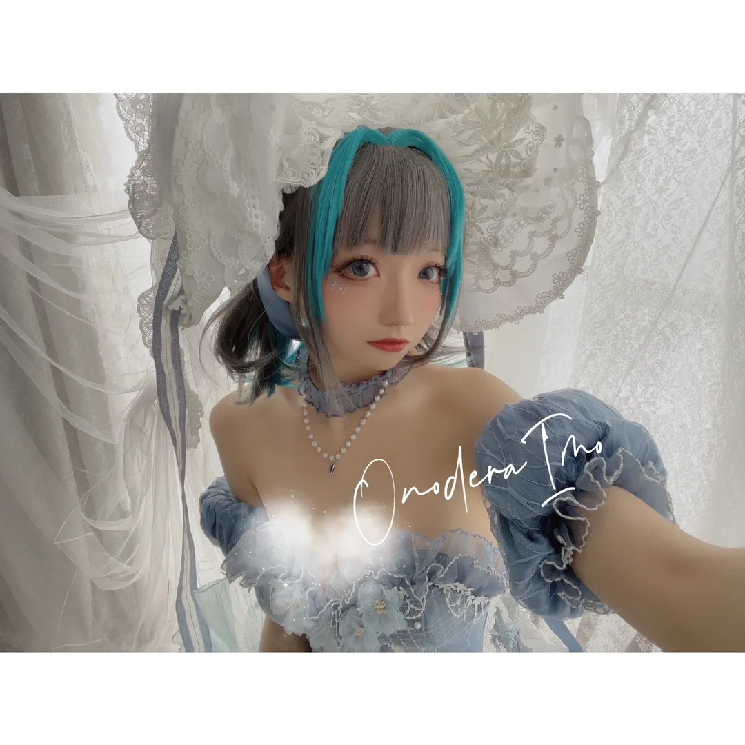 柴郡cos, 碧蓝航线, 二次元日常, cosplay穿搭, 蓝色系lo裙 - 第1张
