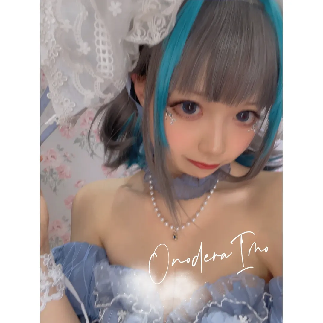 柴郡cos, 碧蓝航线, 二次元日常, cosplay穿搭, 蓝色系lo裙 - 第3张