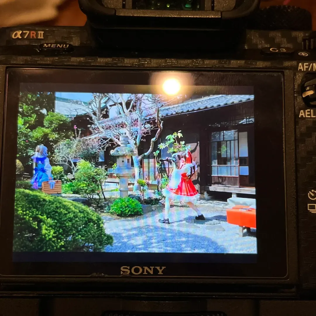 Reimu Hakurei Cosplay, Touhou Project, White stockings, Japanese style location photography, International student in Japan - Image 3