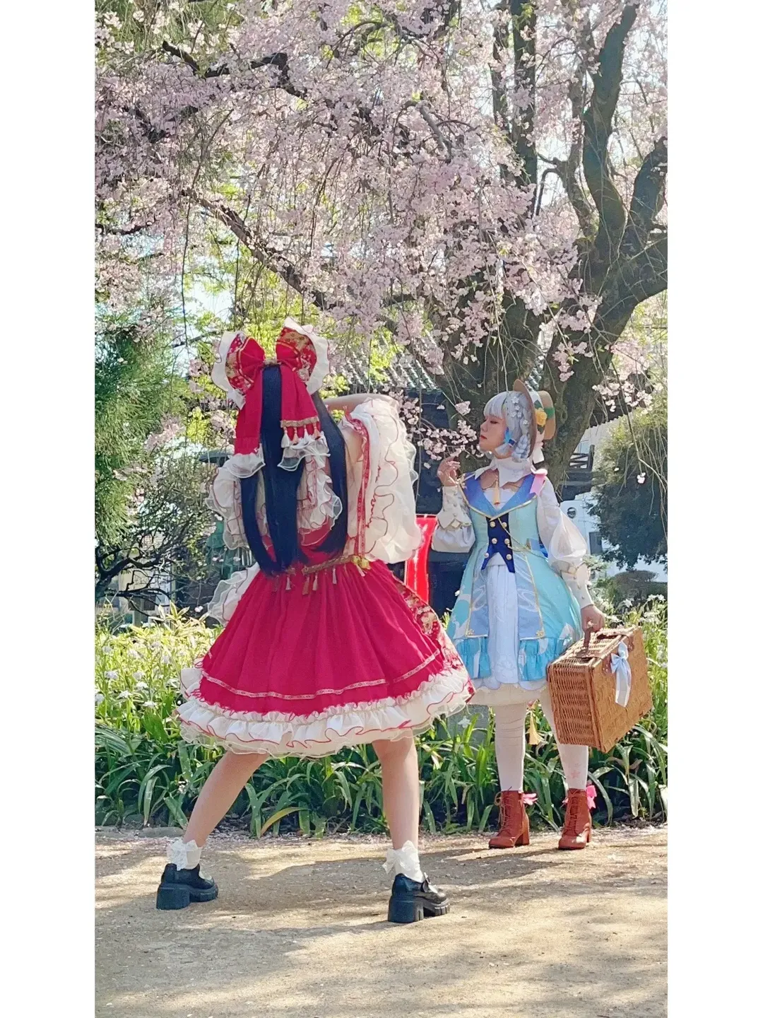 Reimu Hakurei Cosplay, Touhou Project, White stockings, Japanese style location photography, International student in Japan - Image 4