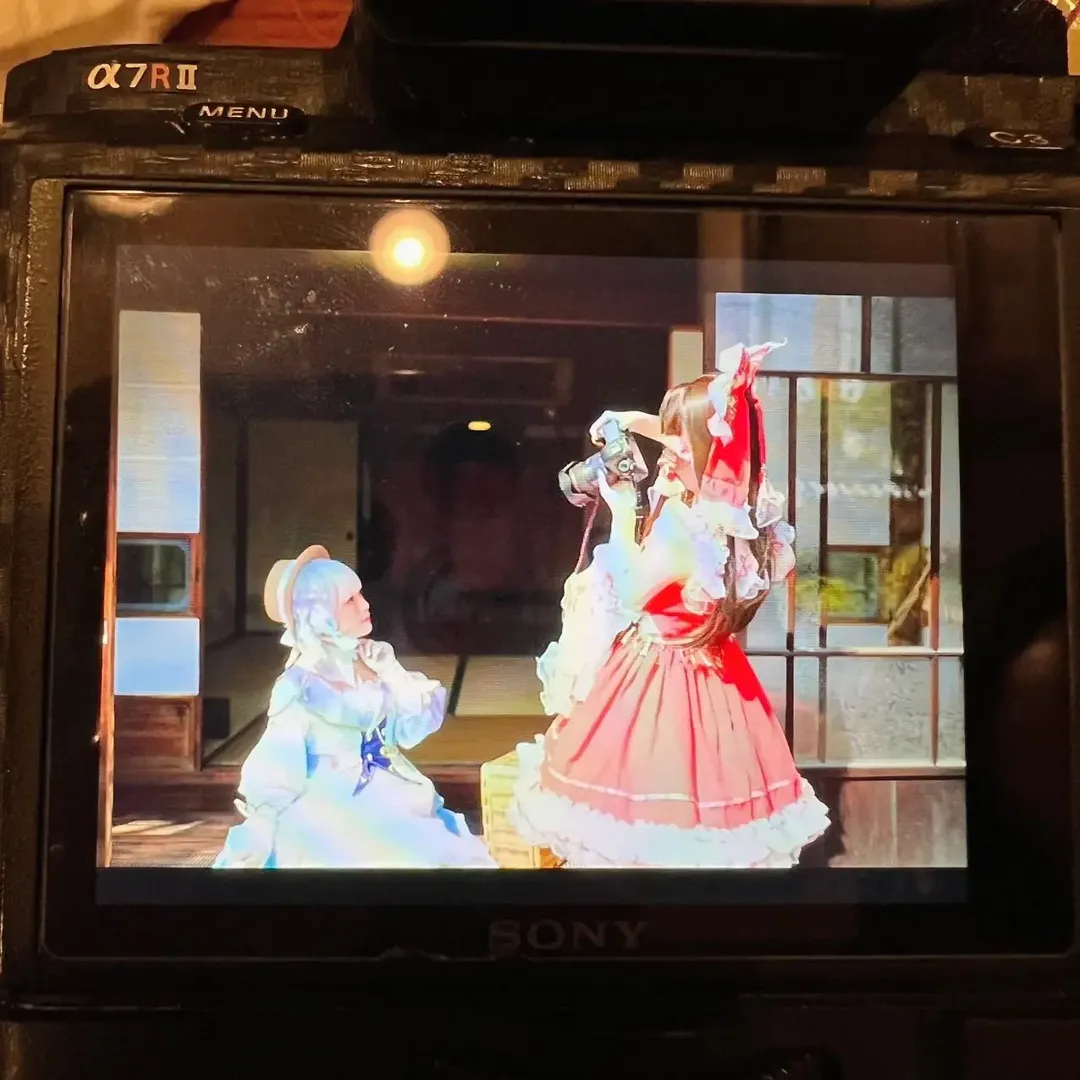 Reimu Hakurei Cosplay, Touhou Project, White stockings, Japanese style location photography, International student in Japan - Image 5