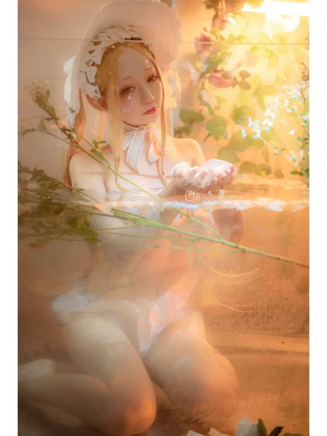 2次元少女, Fate/Grand Order, 水中撮影, アビゲイルコスプレ, コスプレ撮影の日常 - 2枚目