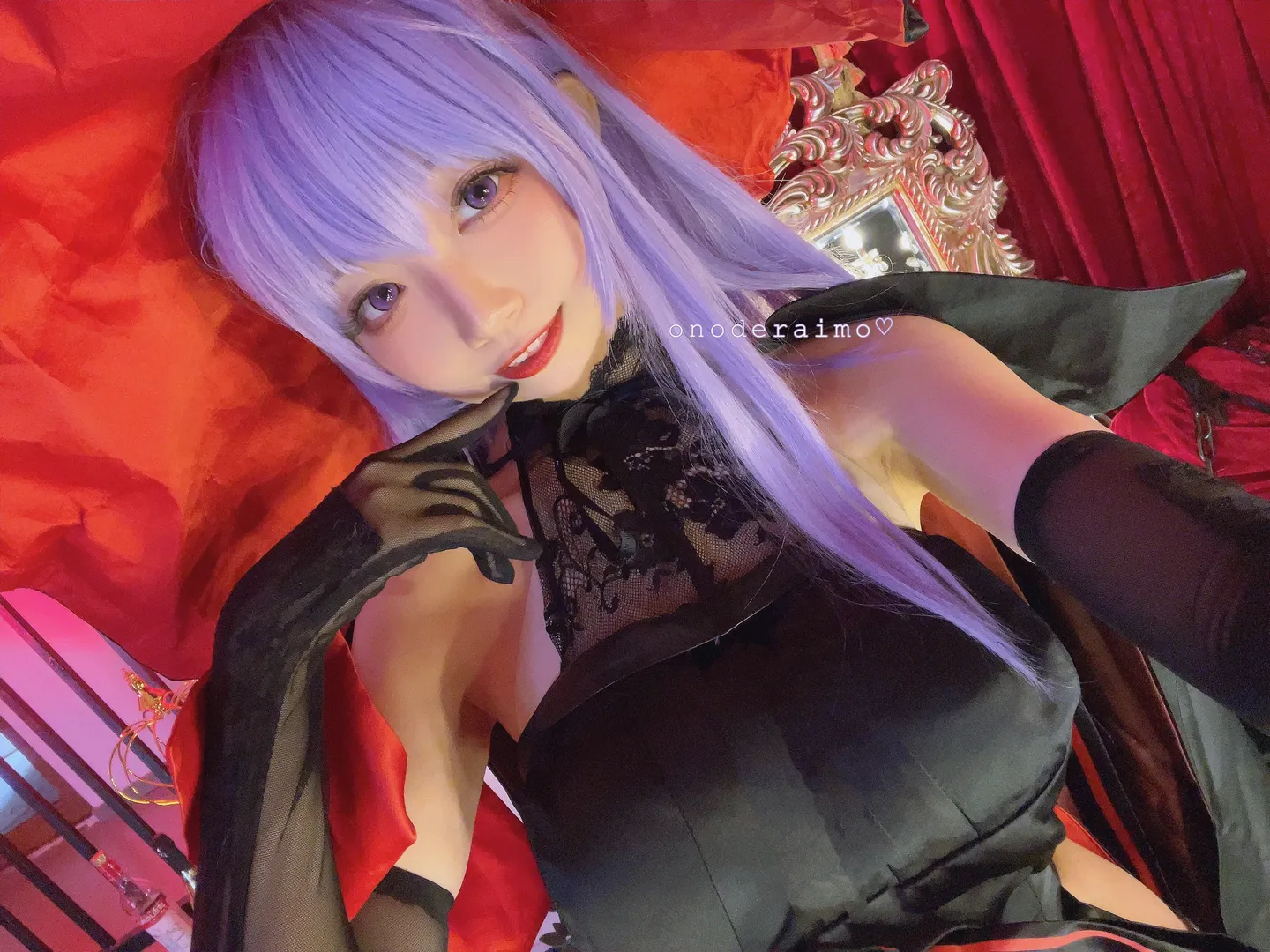 FGO, 哥特风cos, BBcos, 女巫装, 红黑系 - 第3张
