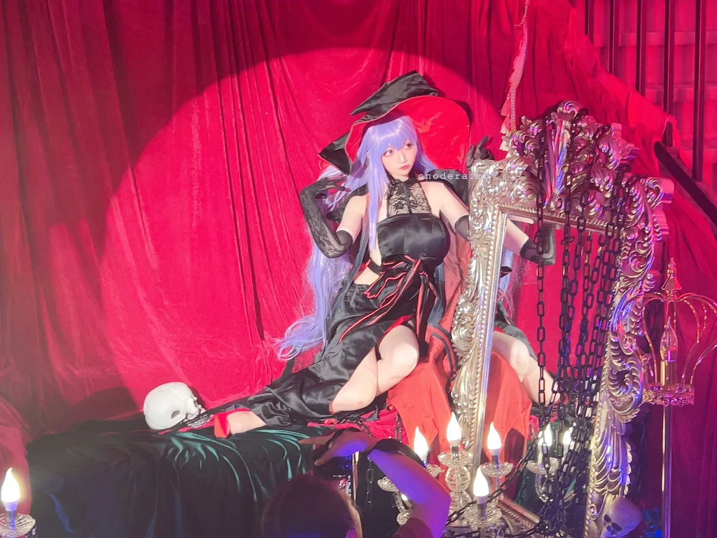 FGO, 哥特风cos, BBcos, 女巫装, 红黑系 - 第4张