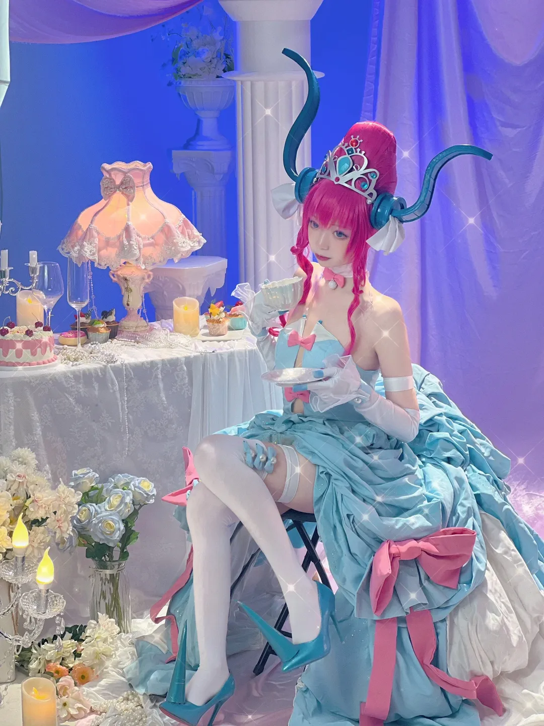 cosplay, 二次元攝影, Fate/Grand Order, 白絲, 伊麗莎白巴托里cos