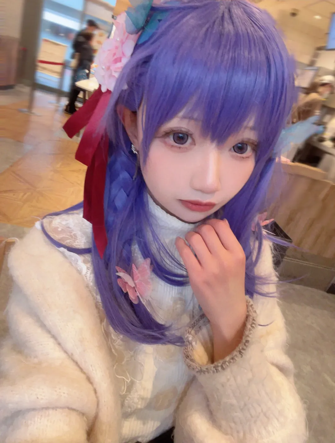 户外摄影, Fate/stay night, 间桐樱cos, 雨天氛围, 透明雨伞 - 第7张