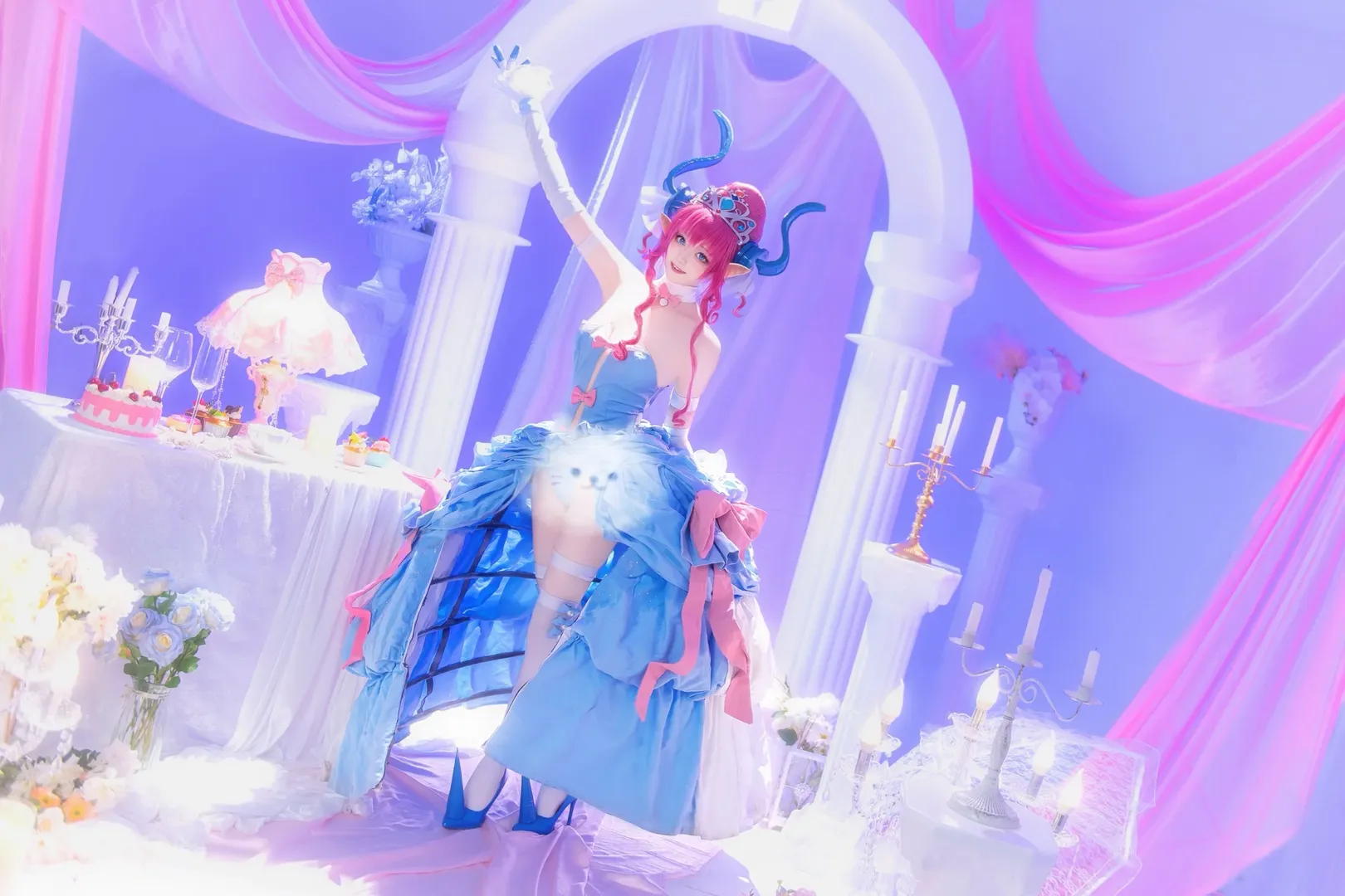 cos正片, 命运冠位指定, 万圣节, 丝袜, 伊丽莎白灰姑娘cos - 第11张