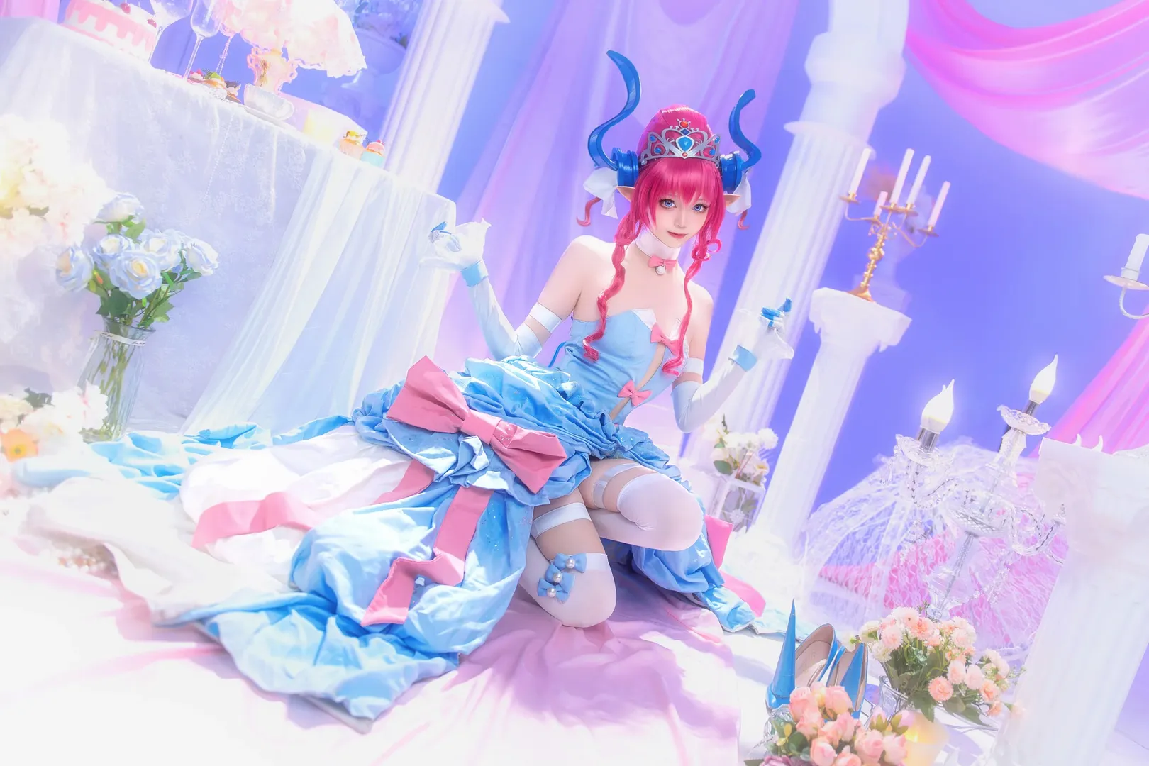 cos正片, 命运冠位指定, 万圣节, 丝袜, 伊丽莎白灰姑娘cos - 第2张