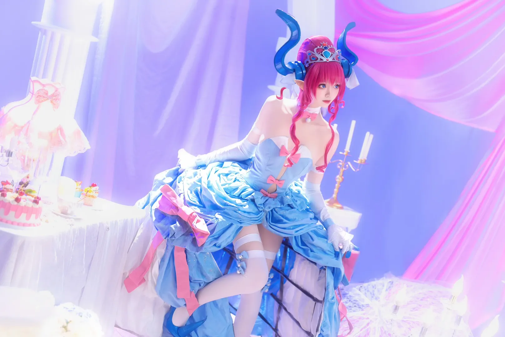 cos正片, 命运冠位指定, 万圣节, 丝袜, 伊丽莎白灰姑娘cos - 第6张