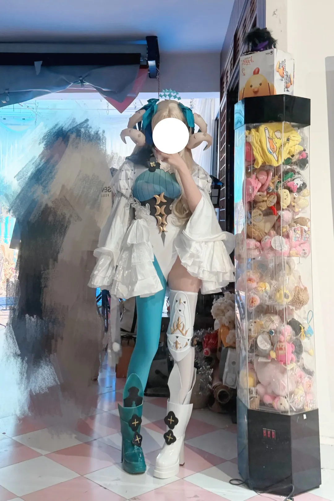 二次元, cosplay, 洛丽塔, 丝袜, 假发 - 第3张