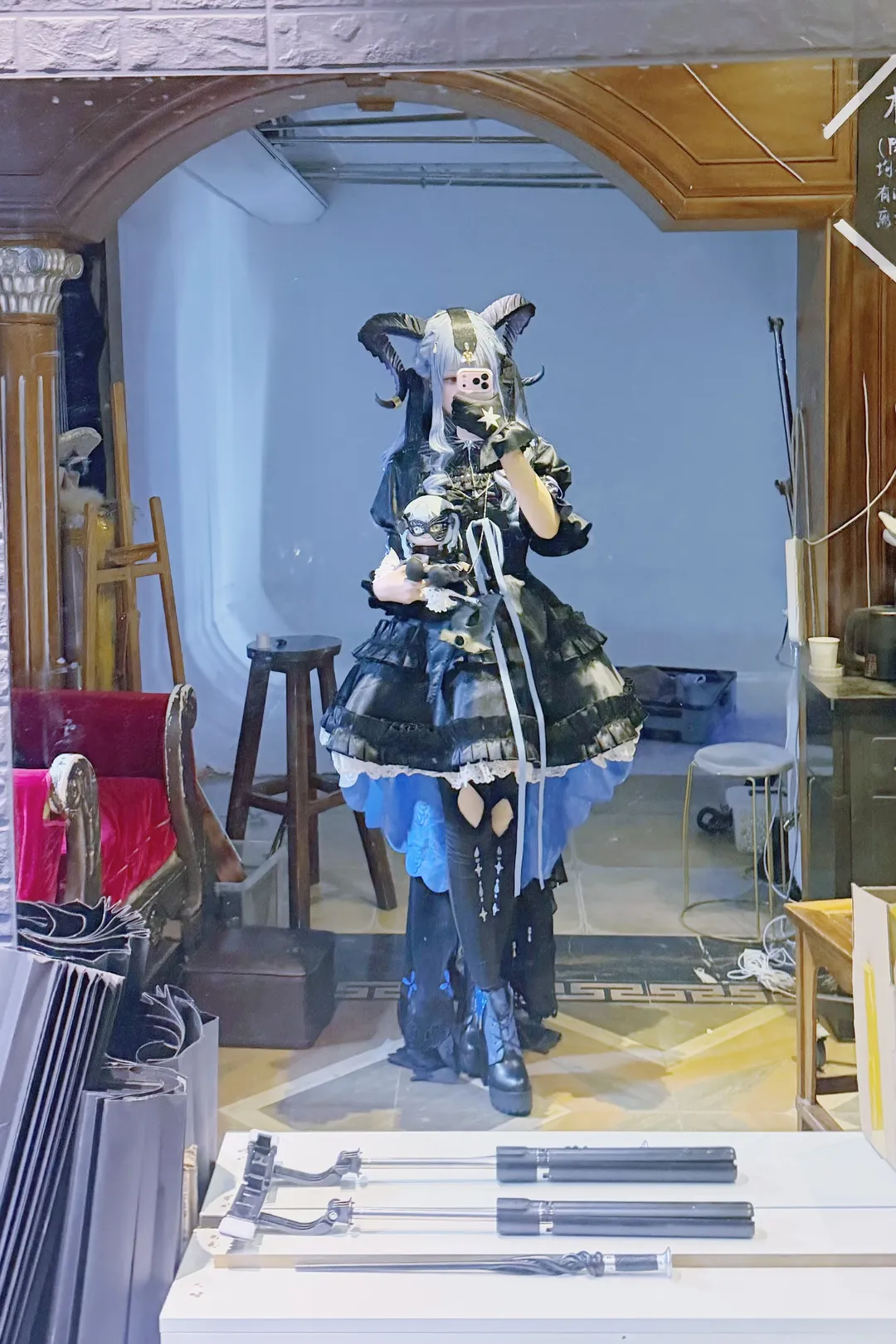 二次元, cosplay, 洛丽塔, 丝袜, 假发 - 第5张