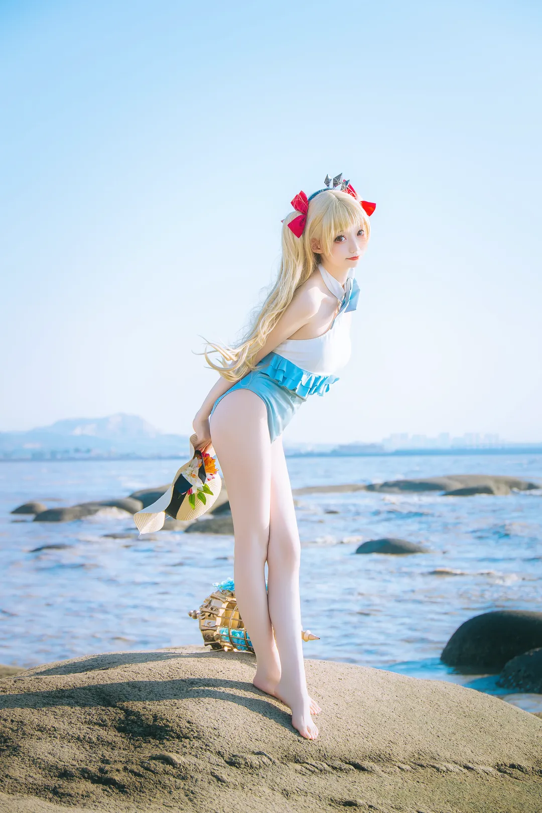 FGO, 艾蕾cos, 丝袜, 泳装艾蕾cos, 太空艾蕾cos