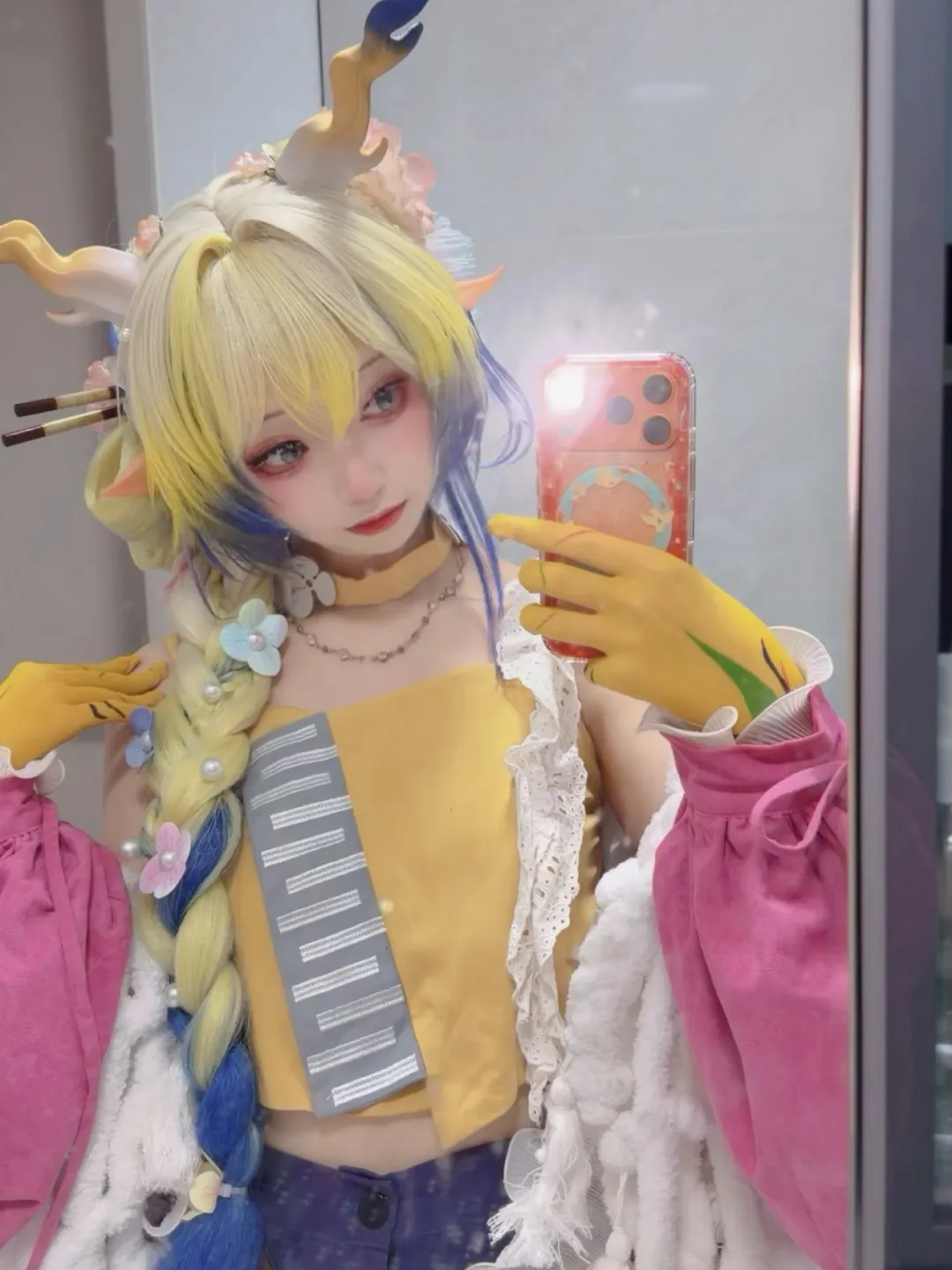 黍cos, 明日方舟, 明日方舟cos, cosplay美瞳, 妆面记录 - 第2张