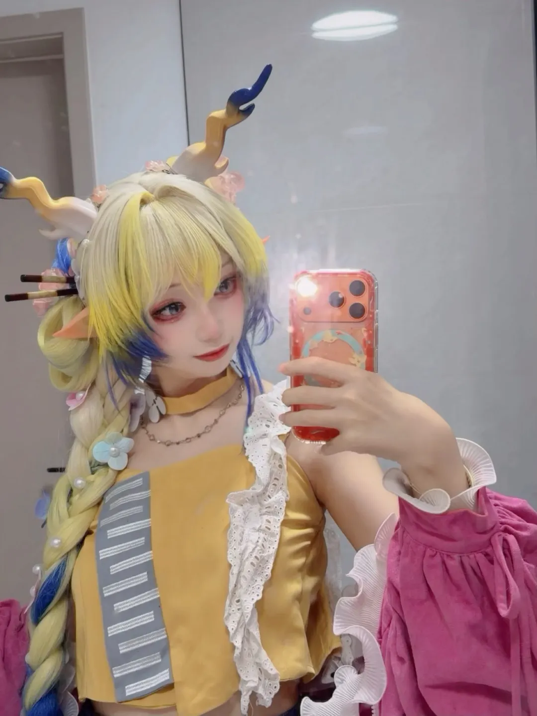 黍cos, 明日方舟, 明日方舟cos, cosplay美瞳, 妆面记录 - 第5张