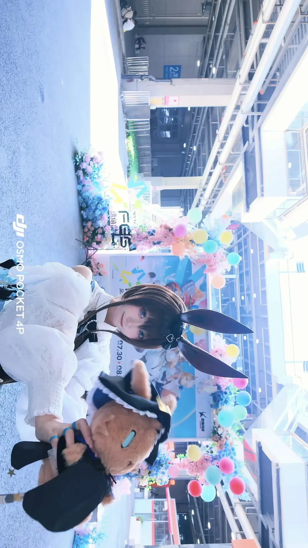アークナイツ, アーミヤ コスプレ, イベント撮影, ハイパーグリフカーニバル, DJI Pocket 4 Pro - 1枚目