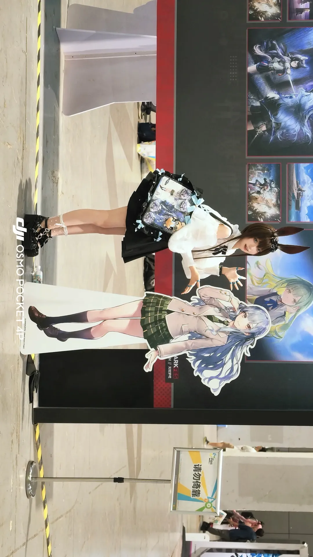 アークナイツ, アーミヤ コスプレ, イベント撮影, ハイパーグリフカーニバル, DJI Pocket 4 Pro - 4枚目