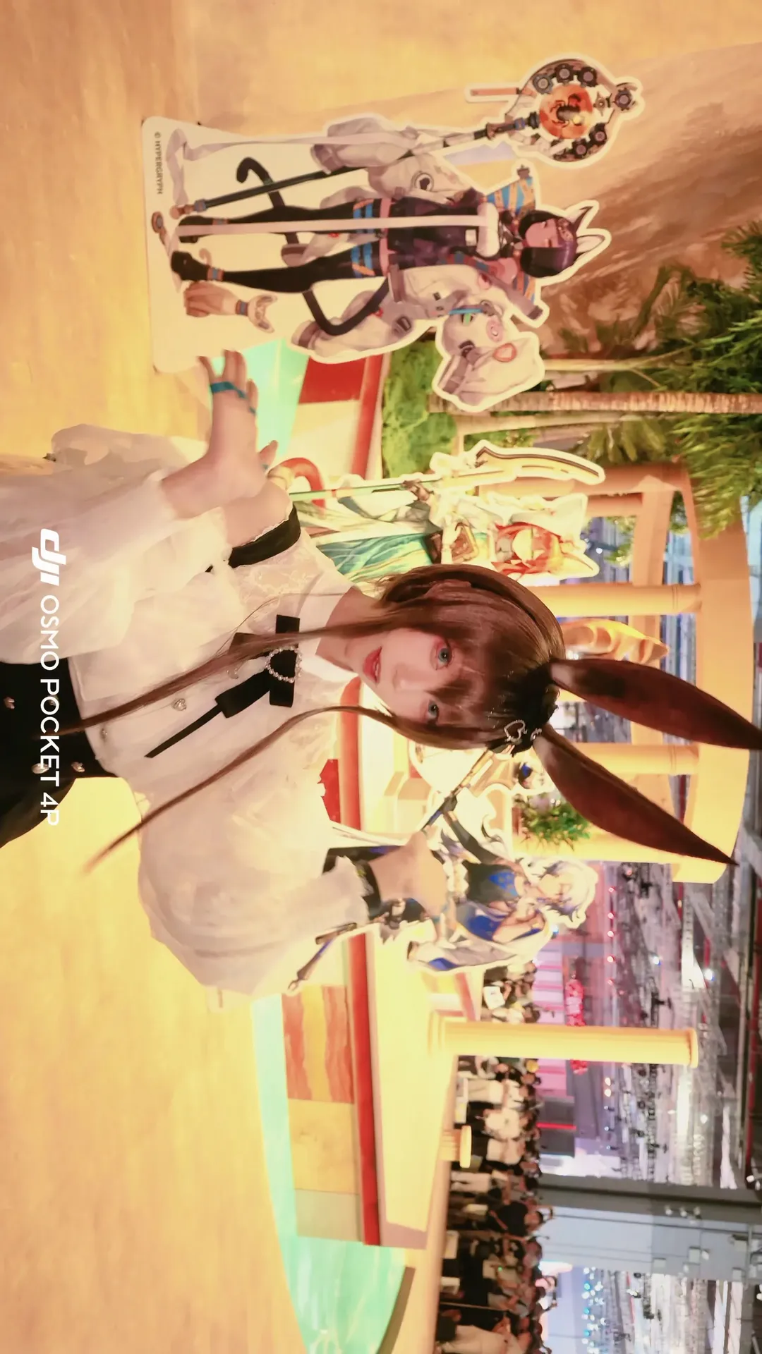 アークナイツ, アーミヤ コスプレ, イベント撮影, ハイパーグリフカーニバル, DJI Pocket 4 Pro - 9枚目