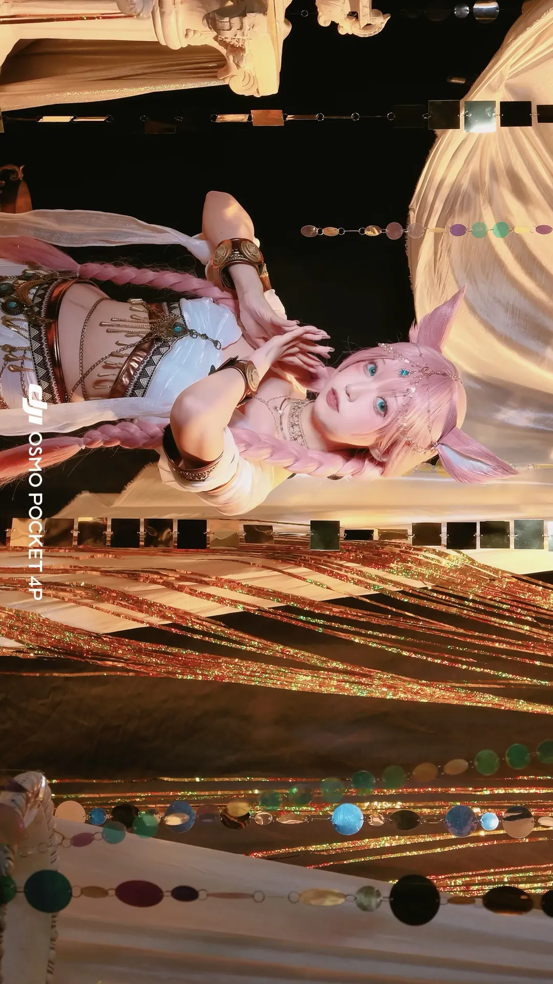 异域风情, 猫娘cos, 棚拍分享, 最终幻想14, 大疆Pocket4P - 第5张