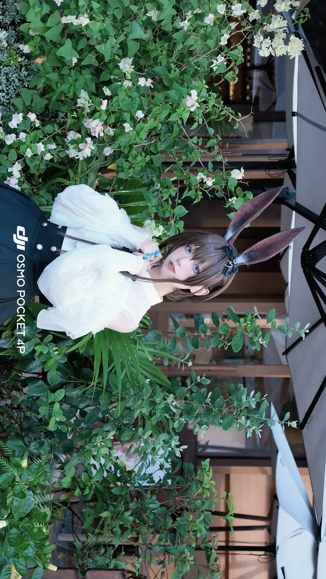 アークナイツ, アーミヤ コスプレ, コスプレ撮影, DJI Pocket 4 Pro, 透明感のある色調調整 - 2枚目