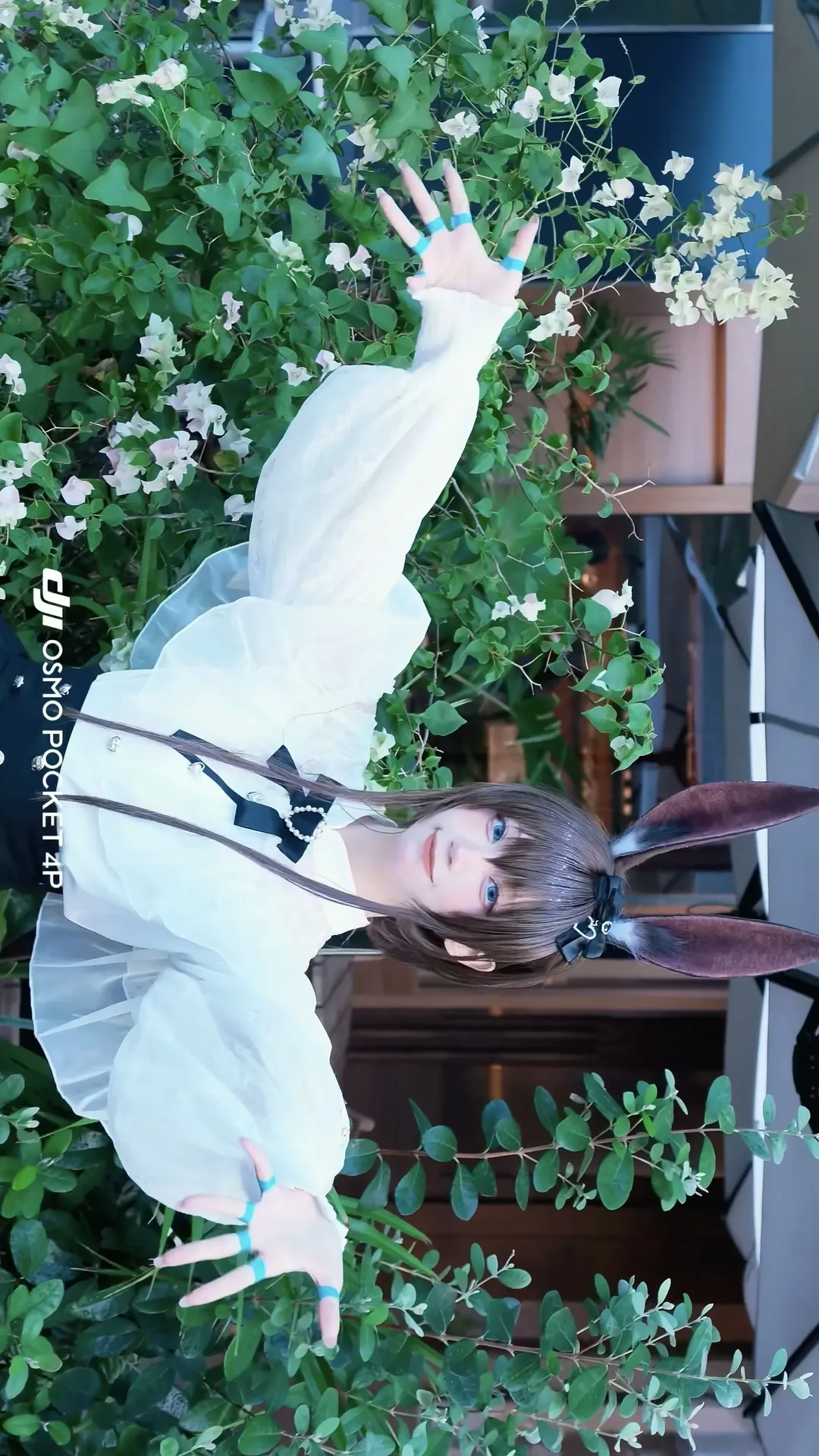 アークナイツ, アーミヤ コスプレ, コスプレ撮影, DJI Pocket 4 Pro, 透明感のある色調調整 - 5枚目