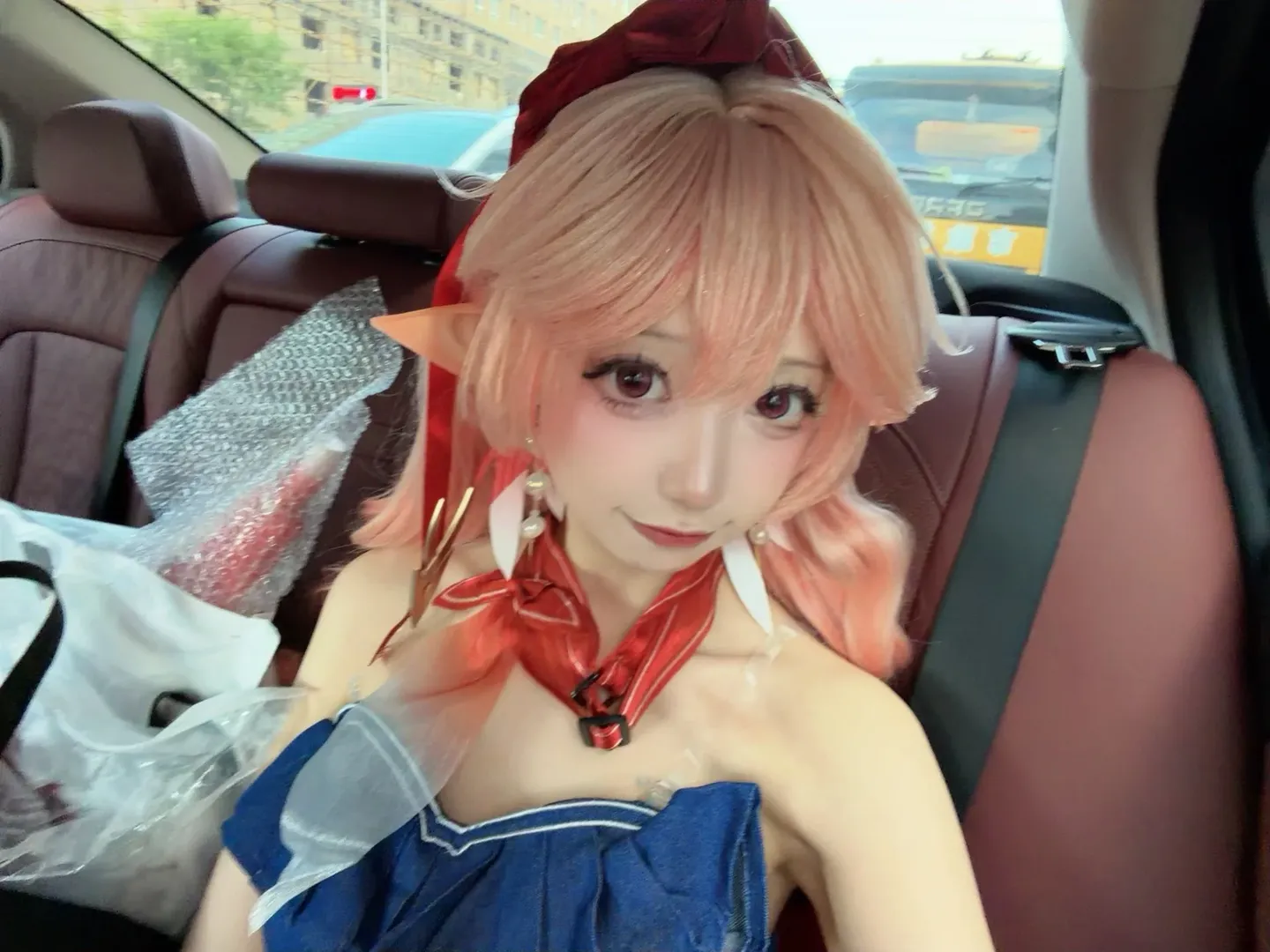 漫展返图, 明日方舟, cosplay日常, 精灵耳造型, 羽生萌萌香cos - 第2张
