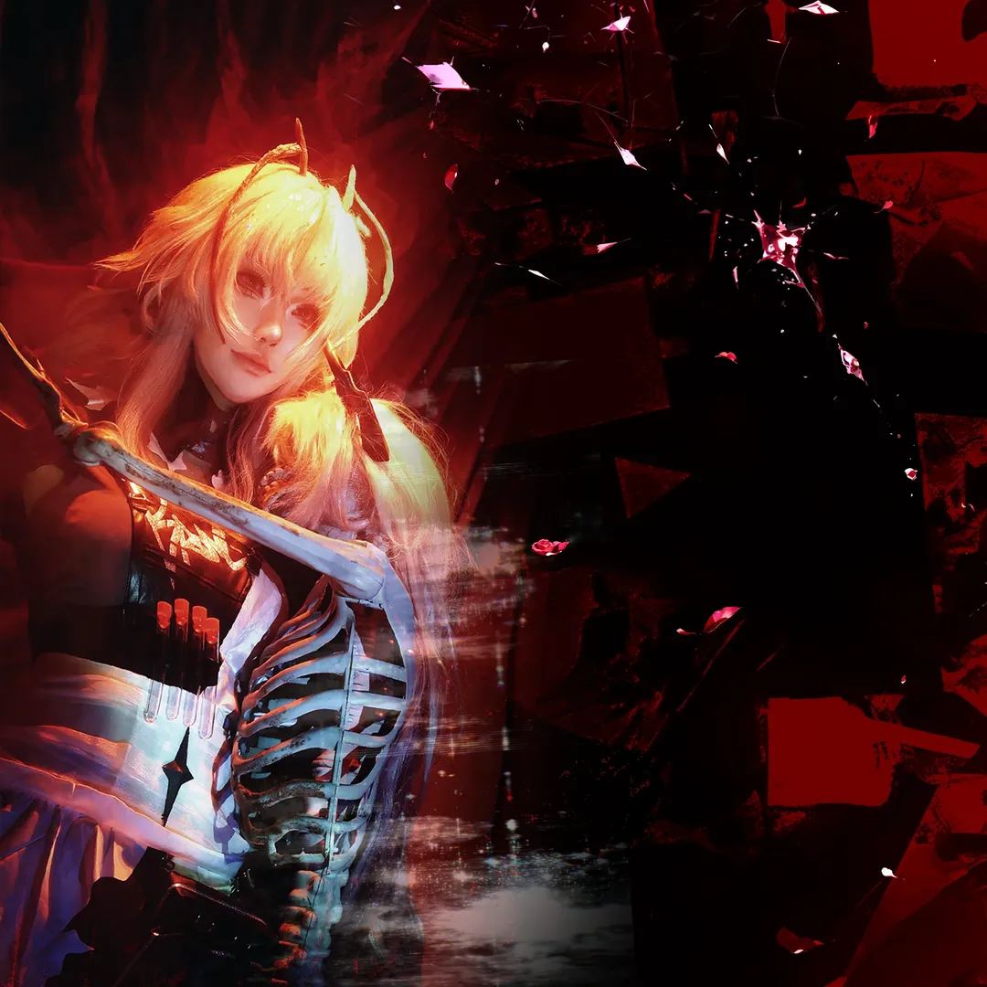 cosplay, 明日方舟, 维什戴尔cos, 暗黑风格, 维纳斯之死