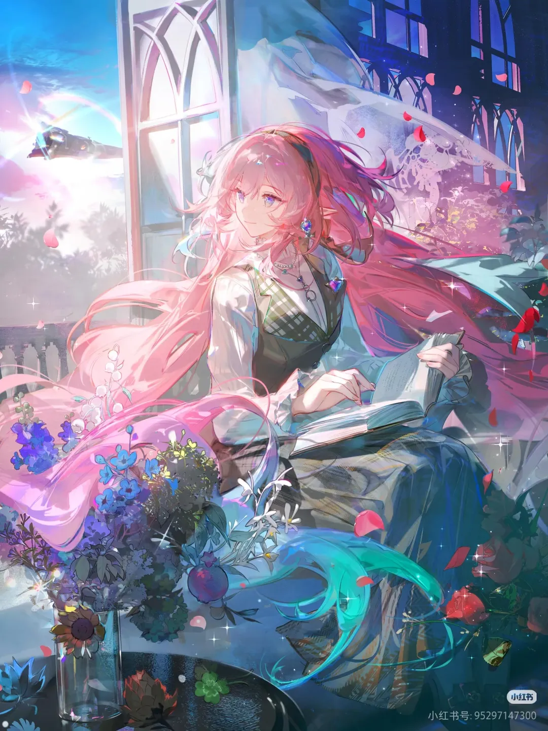 昔涟cos, 崩坏星穹铁道, cosplay穿搭, 古翁法罗斯展, 交替时空记事 - 第2张